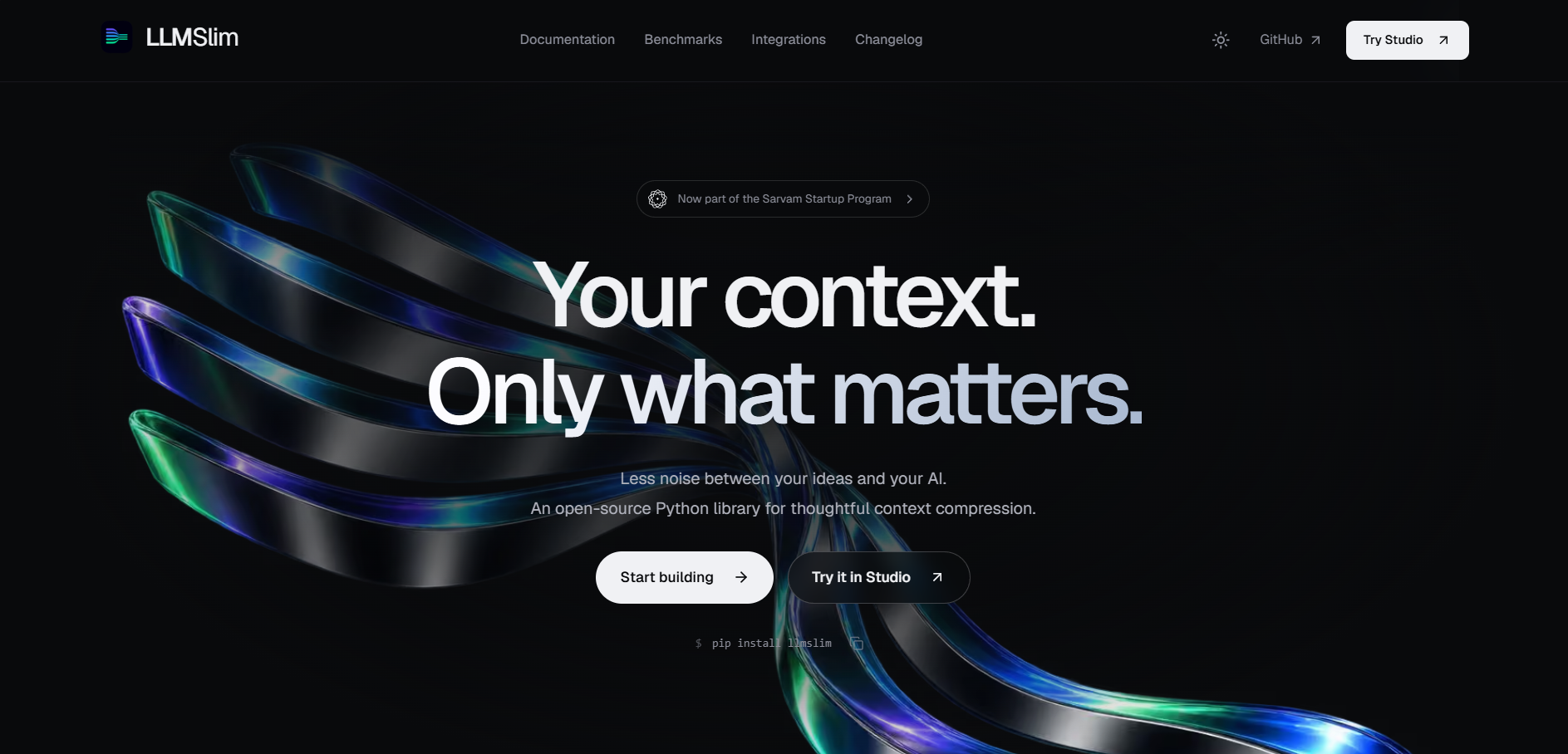 LLMSlim project screenshot